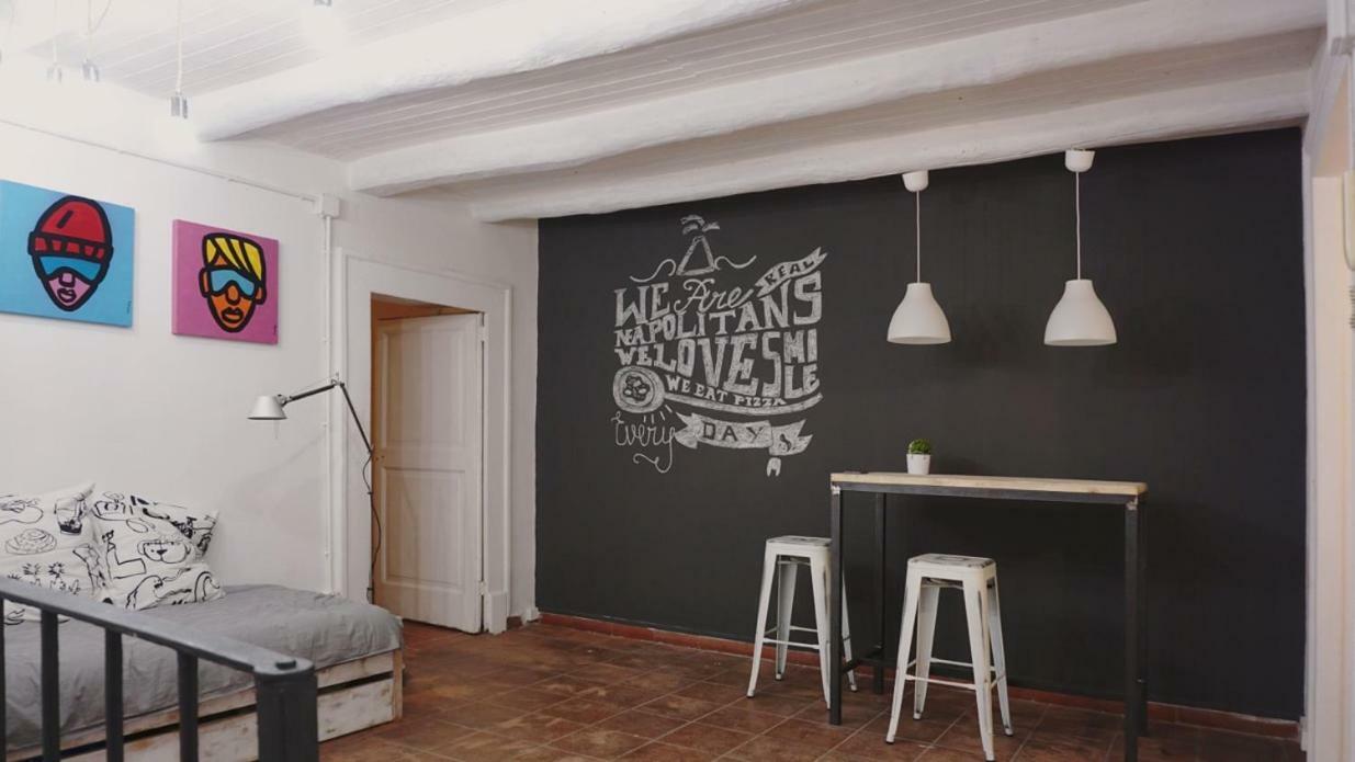 فيلا Art House In The Artist Workspace In The Center نابولي المظهر الخارجي الصورة